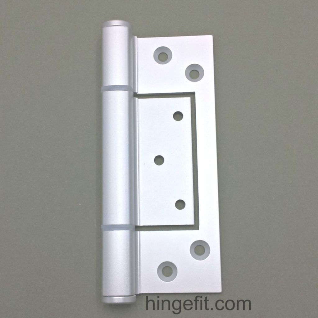 130mm Hinge Offset Profile Non Mortice Hinge Aluminium