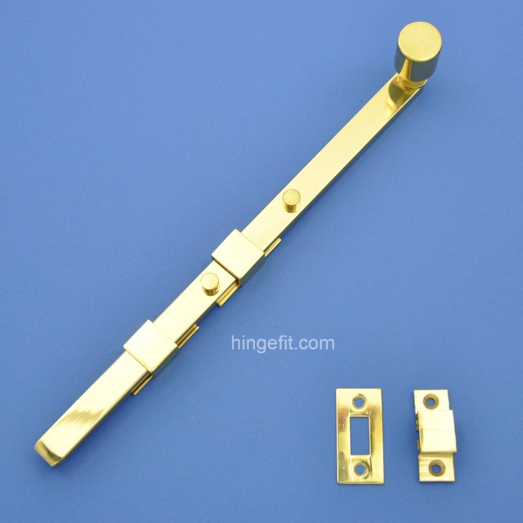 Panic Bolt 300mm Brass
